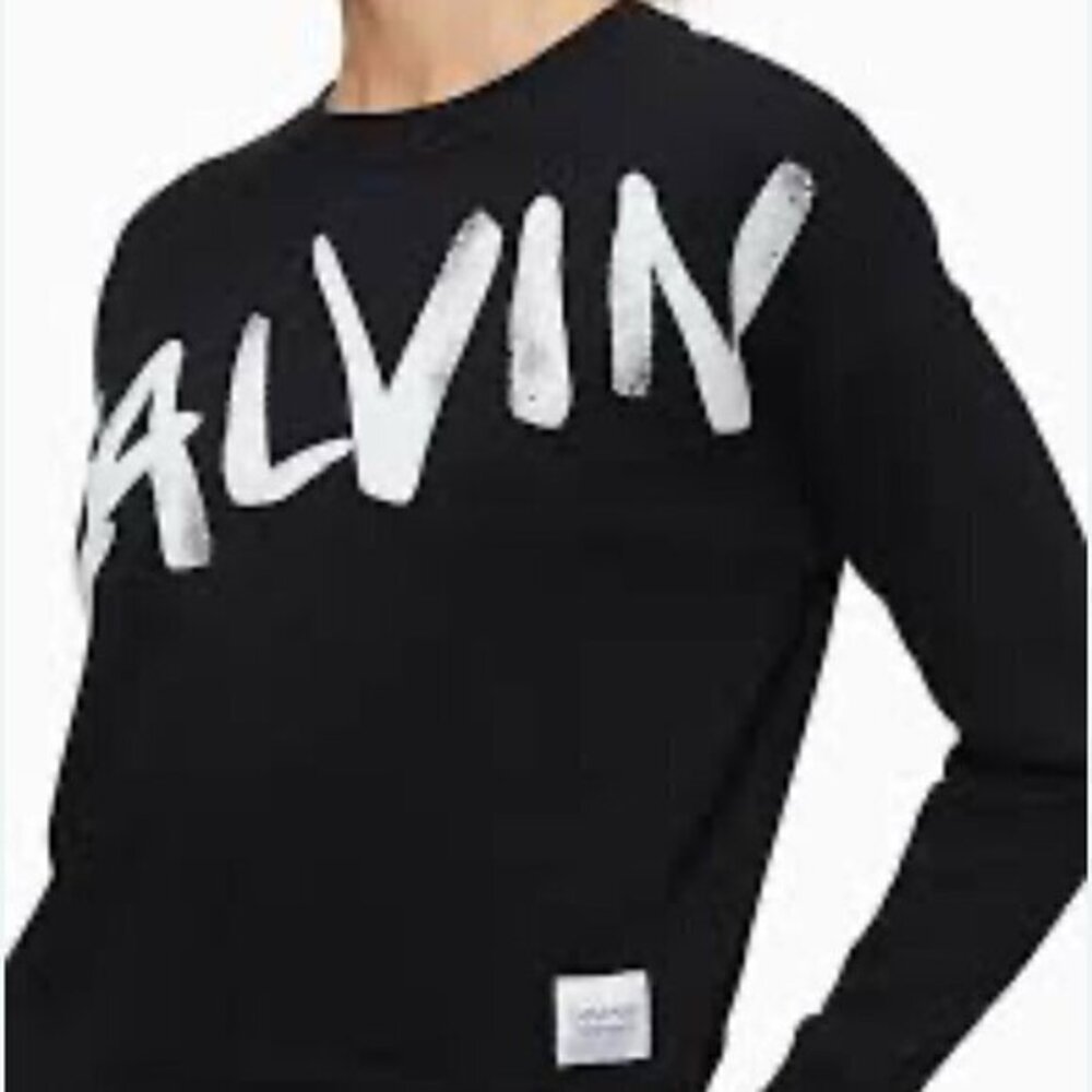 Calvin Klein Women's Black Performance Sweater Crop Women's Size S